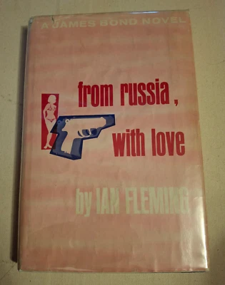 From Russia with Love by Ian Fleming 1957 HC/DJ Book Club Ed. JAMES BOND novel - Image 1 of 4