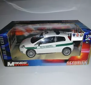 FIAT GRANDE PUNTO POLIZIA MUNICIPALE MONDO MOTORS SCALA 1/24 - Foto 1 di 4