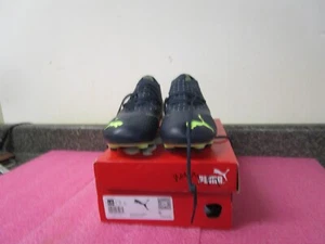 NEW! PUMA Kids Junior Future Z 3.4 FG / AG JR Soccer Black 107010-01 Size 4.5C - Picture 1 of 10