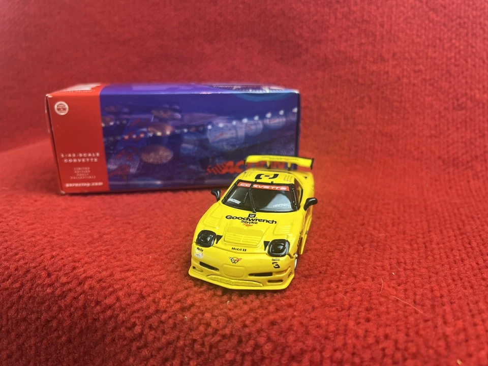 Dale Earnhardt Jr Andy Pilgrim Kelly Collins #3 2001 C5-R Corvette ação 1:43 - Imagem 1 de 4