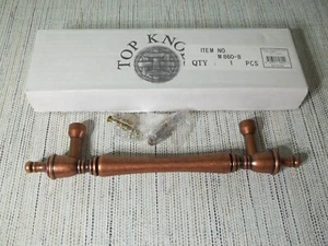 Top Knobs M860-8 --COLECCIÓN DE ELECTRODOMÉSTICOS ANTIGUO MANGO DE COBRE INGLÉS TIRÓN 8" c-c - Imagen 1 de 11