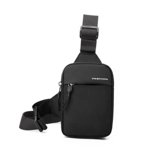 Small Crossbody Sling Bag Nylon Chest Bag Fanny Pack Backpack Bag for Sport T... - Picture 1 of 7