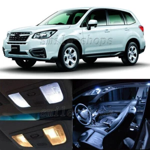 8pcs White LED Interior Bulb + License Plate Light Fit For 98-17 Subaru Forester - Imagen 1 de 10