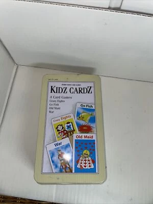 2003 CARDINAL - KIDS COLLECTION - KIDZ CARDZ - 4 JUMBO SIZED CARD GAMES - - Image 1 of 4