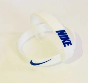 Nike Baller Band Pulsera de Goma Silicona Blanco Azul Elite AF1 L.A. DODGERS ⚾️ - Imagen 1 de 2