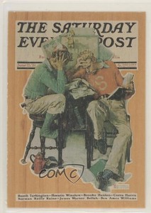 1993 Comic Images Norman Rockwell Wood Cramming #W4 1u6