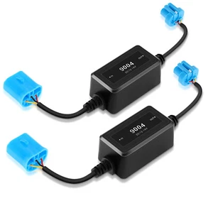 AUXBEAM 9004 HB1 LED Headlight Resistor Canceler Error Free Decoder Flickering - Picture 1 of 12