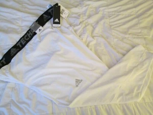 NEW MEN ADIDAS TECHFIT COMPRESSION BASE LAYER PANTS 3XL WHITE $1.99 SHIPPING - Picture 1 of 7
