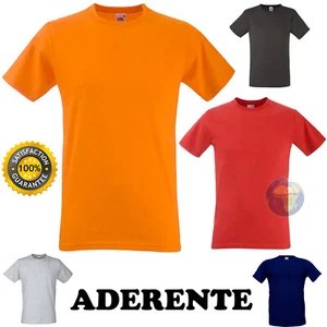 T-shirt UNISEX da DONNA Uomo FRUIT OF THE LOOM Maglia MANICHE CORTE Maglietta - Imagen 1 de 6