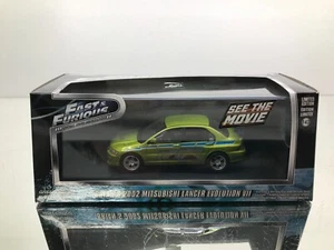 FAST&FURIOUS 86209 BRIAN'S 2002 MITSUBISHI LANCER EVO VII -1:43- HIGH QUALITY IB - Imagen 1 de 8