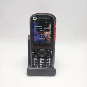 Motorola VE440 Cellular Phone (MetroPCS) - Black/Red - ASIS #1425 - Picture 1 of 8