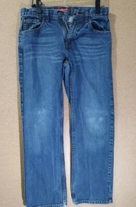 Arizona Denim Blue Jeans Relaxed Fit Size 14 / 32 X 28 - Picture 1 of 8