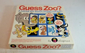 Guess Zoo? A Memory Matching Game Ages 4-Up 1 Or Mo - Picture 1 of 7