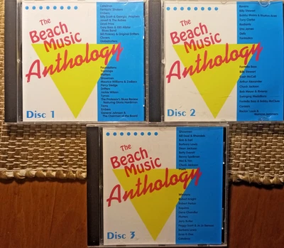 The Beach Music Anthology Vol's 1-3 3CDs NMtoM Shag CAROLINA BEACH AO - Bild 1 von 4