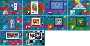 2024 Russia Stamp booklet "Sports" - Picture 1 of 7