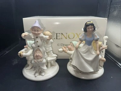 Lenox Disney Snow White & Seven Dwarfs Candlestick set - Image 1 of 4