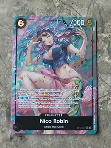 Lámina Nico Robin (arte alternativo) OP12-087 Legacy of the Master - Imagen 1 de 3