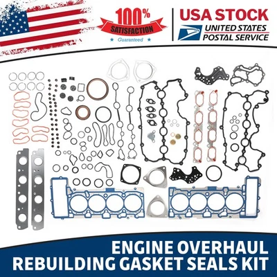 079103383AQ Cylinder Head Gasket Seals Set For 03-18 VW AUDI A5 A6 A7 Q7 4.2L - Image 1 of 4