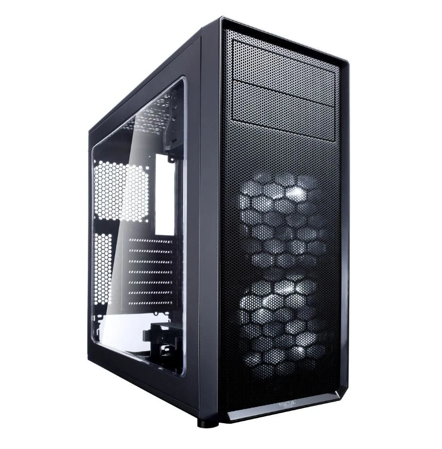 Fractal Design Focus G Black ATX Computer Chassis With Window 2x120mm Silent