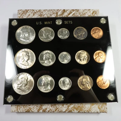 1951 P D S Complete US Mint BU UNC Uncirculated Silver 15 Coin Set #57767G - Image 1 of 4
