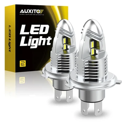 H4 9003 LED Headlight Bulbs Conversion Kit High Low Beam 6500K White Xenon Lamp - Image 1 of 4