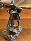 The Engineer 1980 Franklin Mint Ron Hinote Fine Pewter Figurine