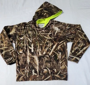 Realtree Boys Ninos Camo Long Sleeve Kids Hoodie Outdoor Medium - Picture 1 of 8