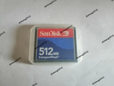 10PCS  512MB SanDisk CompactFlash CF Memory Card 512MB SDCFJ/SDCFB - Image 1 of 4