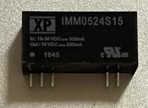 New XP Power ITP0324D05 Isolated Module DC DC Converter 2 Output 5V -5V 300mA - Picture 1 of 3