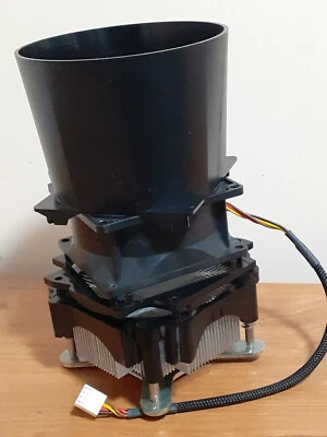 Cooler Master socket 775 CPU heatsink & choice of two fans supplied - Image 1 of 4