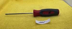 Destornillador Philips de agarre suave rojo a presión SHDP300 grabado - Imagen 1 de 7