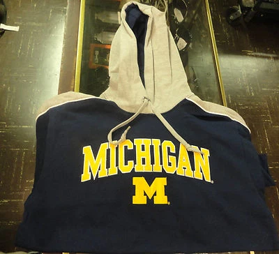 Nuevo G-III Sports XL Michigan Wolverines Azul Marino/Gris Sudadera con Capucha/Chaqueta/Sudadera Foto 1 de 4