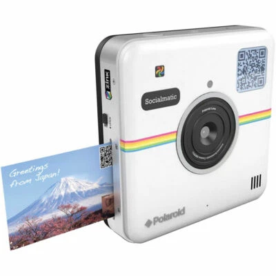 Polaroid Socialmatic Instant Digital Camera (White) - New with Defective Battery - Image 1 of 4