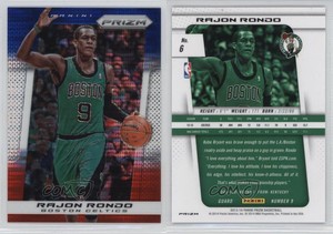 2013-14 Panini Prizm Blue White & Red Pulsar Prizms Rajon Rondo #6