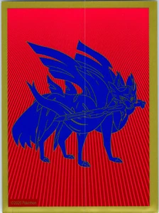 1X Single Official 2020 Sword & Shield Zacian Pokemon Trading Card Sleeve - Picture 1 of 1