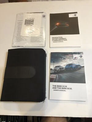 BMW X5M X5 M X6M X6 M 2016 manual del propietario y cartera  Foto 1 de 4