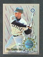 1996 TOPPS CHROME WRECKING CREW KEN GRIFFEY JR. INSERT 1ST YEAR TOPPS CHROME WC9