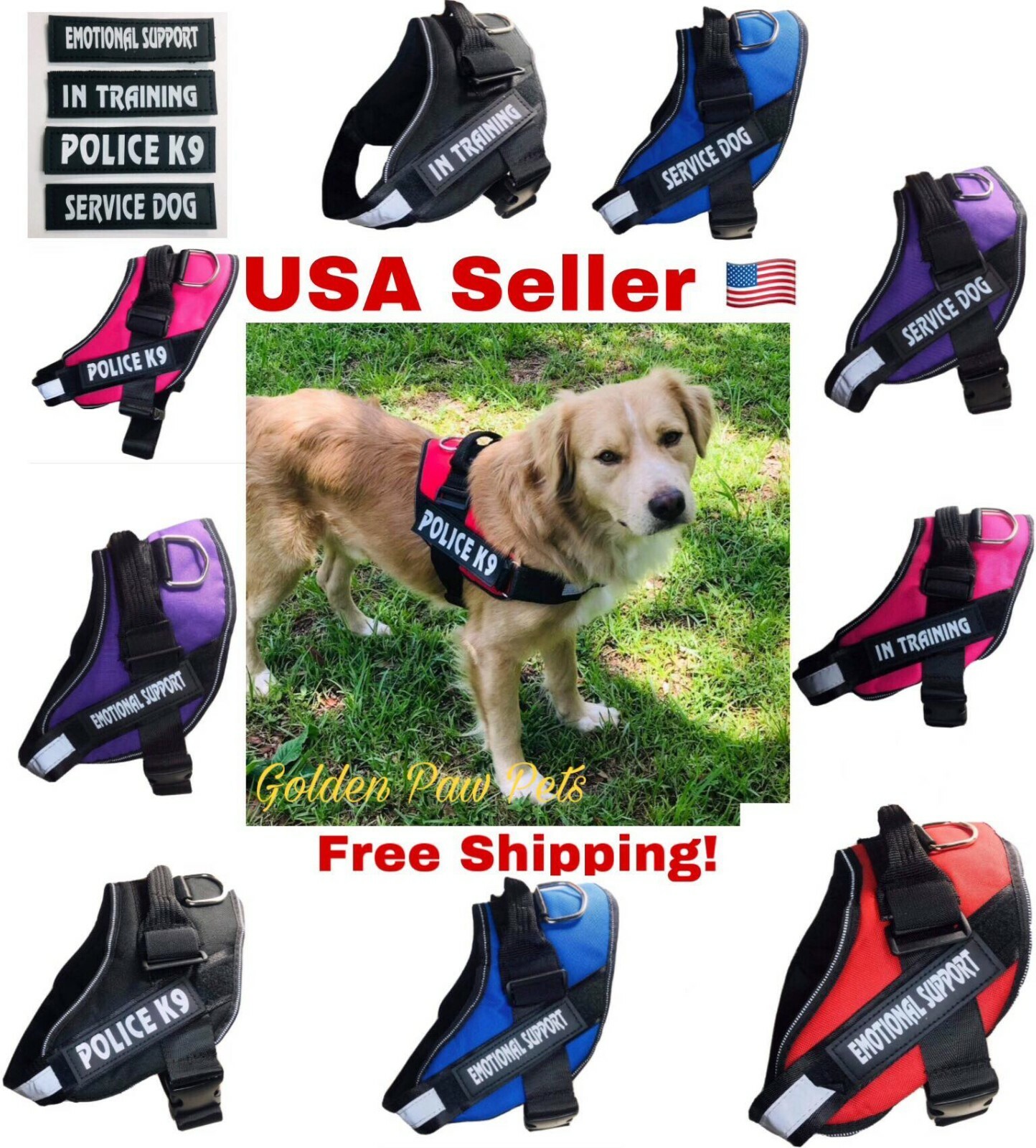 What Color Is A Service Dog Vest