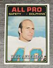 Dick Anderson 1974 Topps All Pro Dolphins #142  *4662*