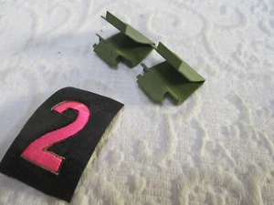 3205821 Frigidaire Dryer Top Panel Clip Set Frigidaire Gibson Panel Clips Set 2x - Picture 1 of 12