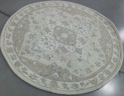 Alfombra de manchas traseras BEIGE/MARFIL 5' X 5' RD, precio reducido 1172761723 MLP505B-5R Foto 1 de 4