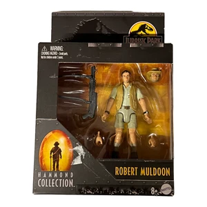 Jurassic Park 30th Anniv Robert Muldoon 3.75" Hammond Collection Action Figure - Picture 1 of 7