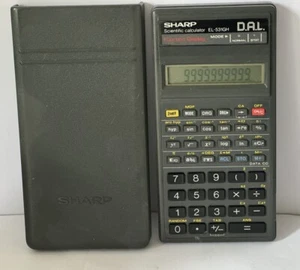 Sharp EL-531GH Scientific Calculator D.A.L with Sliding Cover Working Vintage - Picture 1 of 3