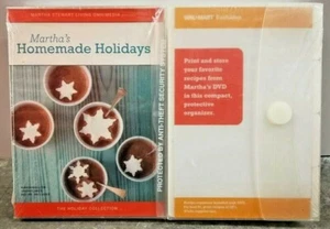 Martha's Homemade Holidays DVD Printable Recipes How To Cooking Guide Sealed NIB - Picture 1 of 5