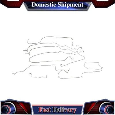 1X Kit de línea hidráulica de freno Dorman para Chevrolet Silverado 2500 HD 2003 2004 Foto 1 de 2