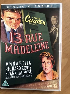 13 Rue Madeleine [DVD] [1946] - DVD *FREE POSTAGE * - Image 1 of 2