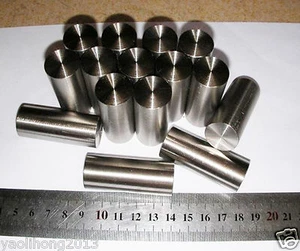 1 pieza 99,95% tungsteno puro con varilla de metal diámetro 10 mm longitud 50 mm - Imagen 1 de 1