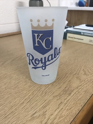 Kansas City Royals Mug KC Coffee Cup Mug Clear Frosted 1997 Cover