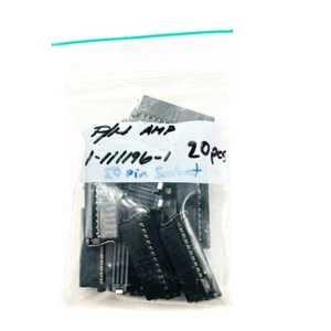 20 pcs AMP 1-111196-1 IDC Receptacle Connector, 50 Position In-Line New Open Box - Picture 1 of 12