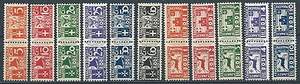 1934 EGEO PACCHI POSTALI 11 VALORI MNH ** - ED4 - Bild 1 von 1
